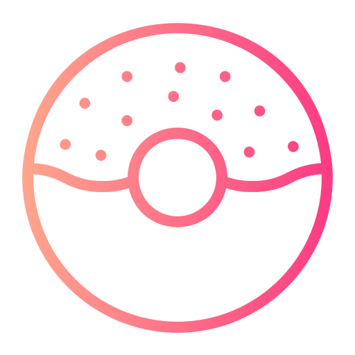 도넛 Generic Gradient icon