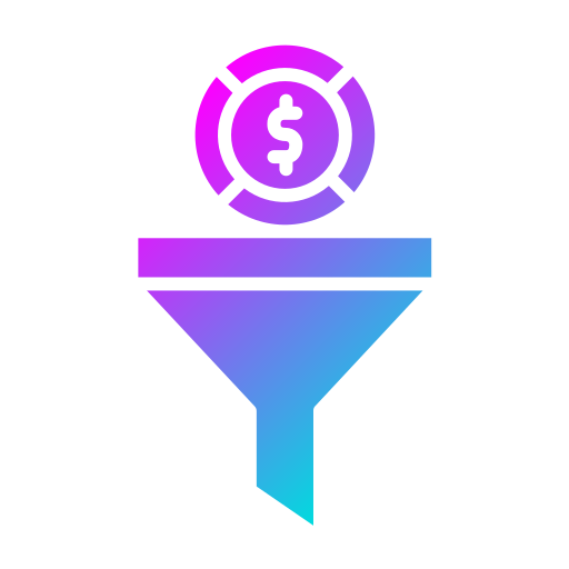 Funnel Generic Flat Gradient icon