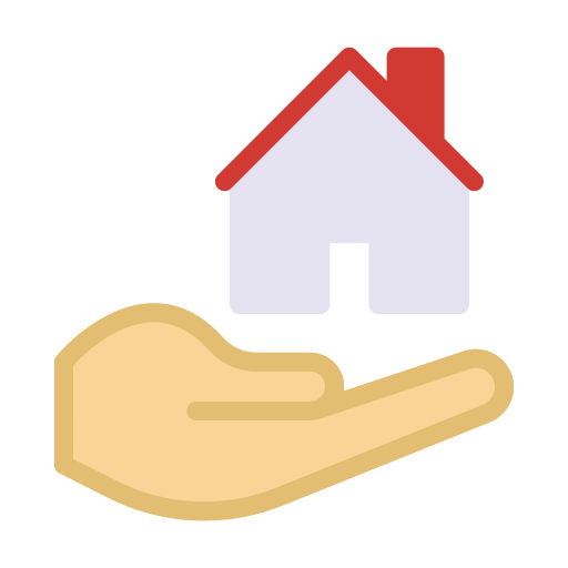 House Vector Stall Flat icon