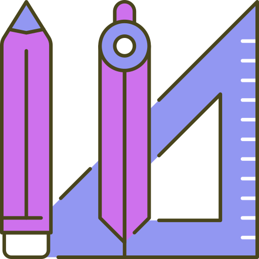 기하학 Generic Outline Color icon