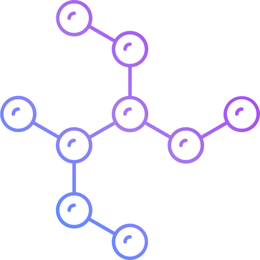 분자 Generic Gradient icon