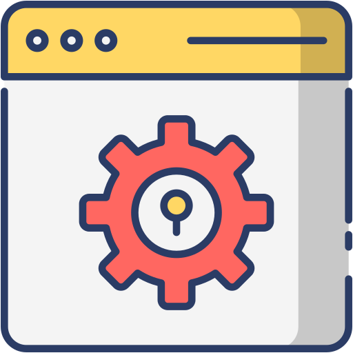 Web protection Generic Outline Color icon
