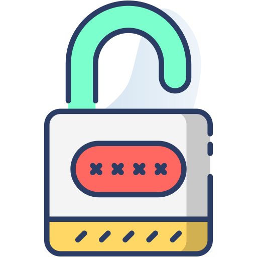 Open lock Generic Rounded Shapes icon