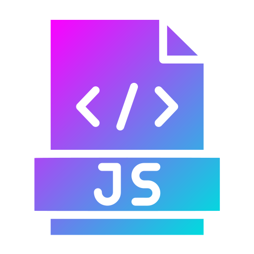 javascript Generic Flat Gradient ikona