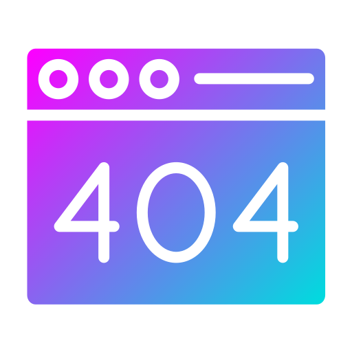 erreur 404 Generic Flat Gradient Icône
