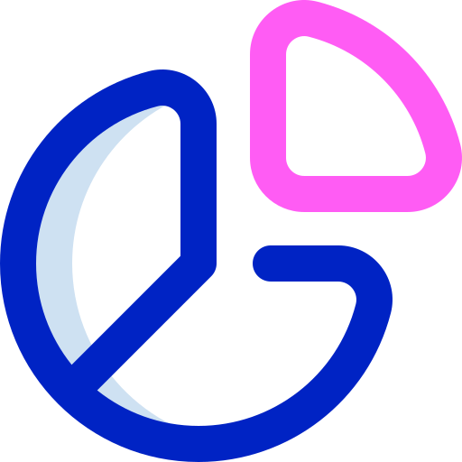 円グラフ Super Basic Orbit Color icon