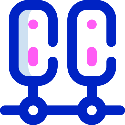 Data Super Basic Orbit Color icon