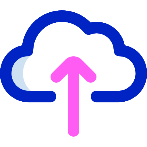 computación en la nube Super Basic Orbit Color icono