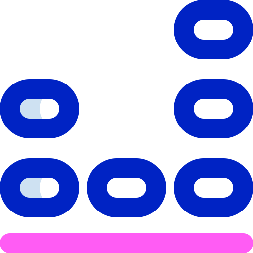 Data analytics Super Basic Orbit Color icon