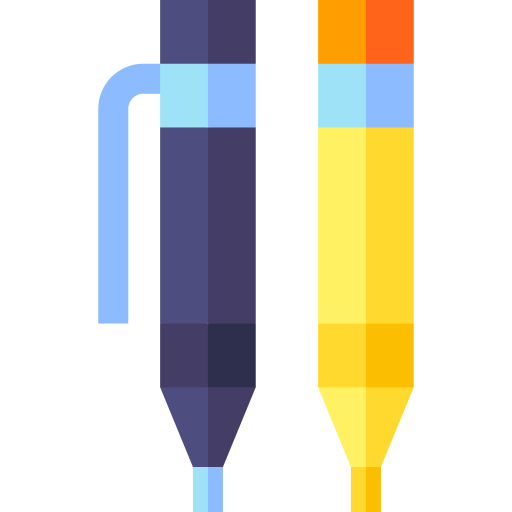 ołówki Basic Straight Flat ikona