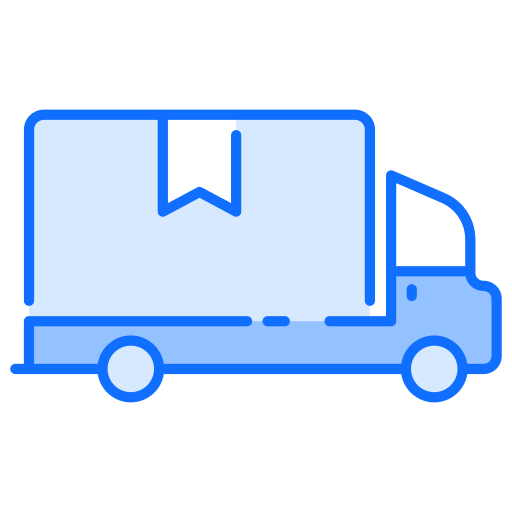 camión de carga Generic Blue icono
