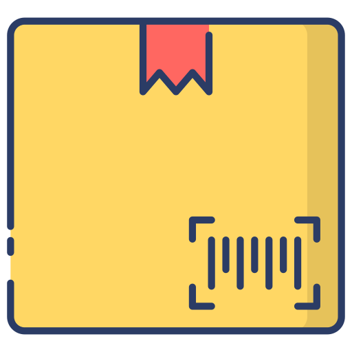 바코드 Generic Outline Color icon