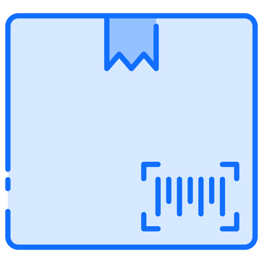 バーコード Generic Blue icon