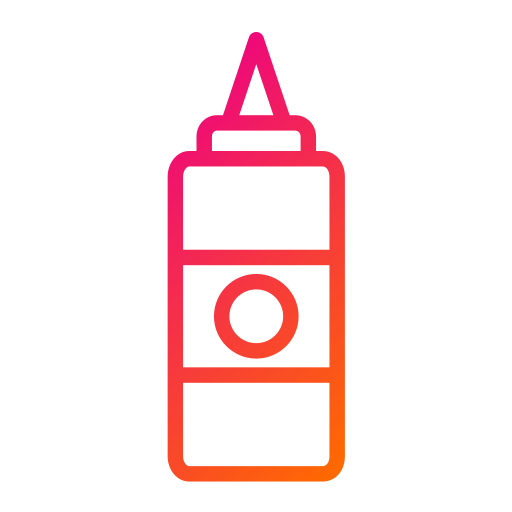 Sauce bottle Generic Gradient icon