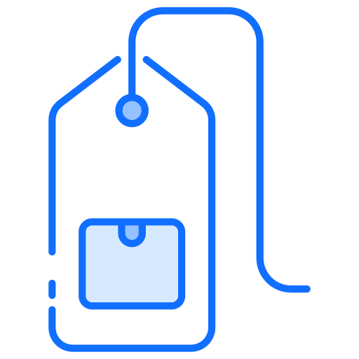 Label Generic Blue icon