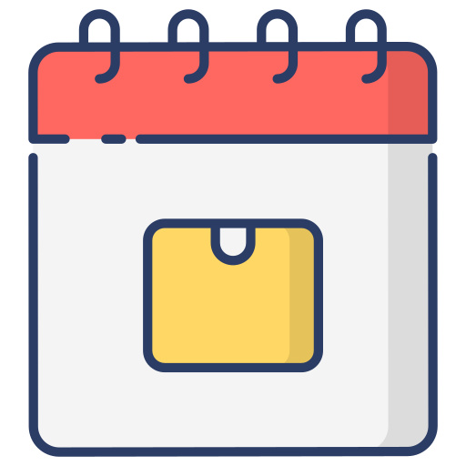 Delivery date Generic Outline Color icon
