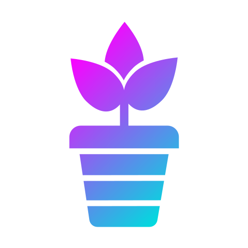 Plant pot Generic Flat Gradient icon