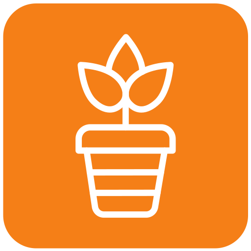 Plant pot Generic Flat icon