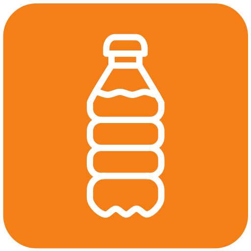 Plastic bottle Generic Flat icon