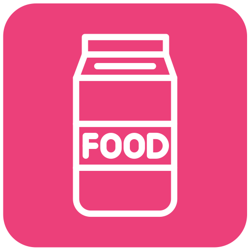 paquete de alimentos Generic Flat icono