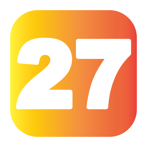 Twenty seven Generic Flat Gradient icon