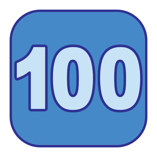 100 Generic Blue icona
