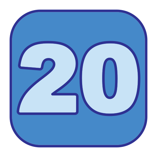 20 Generic Blue icono