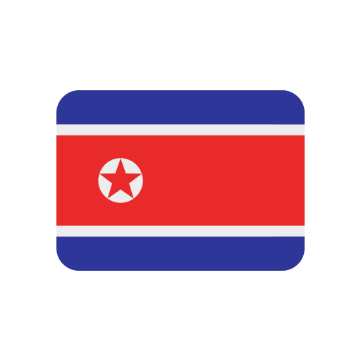 północnokoreański Generic Flat ikona