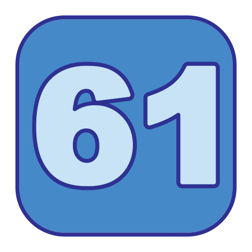 61 Generic Blue icona