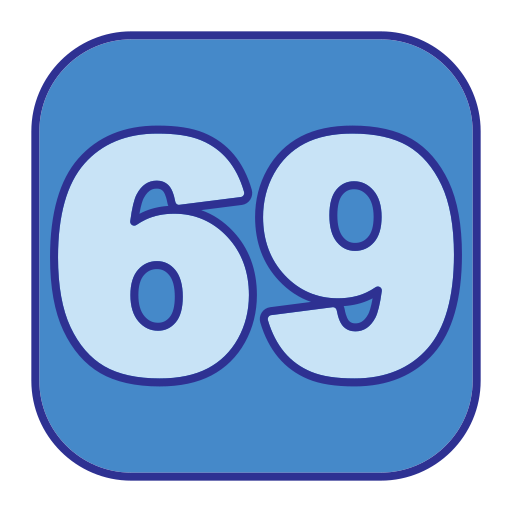 69 Generic Blue icona