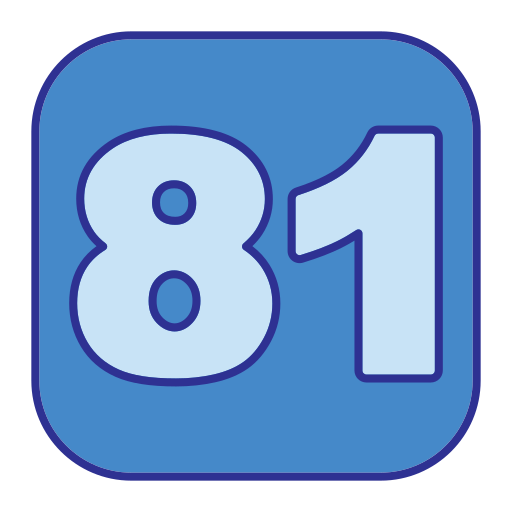 81 Generic Blue icona