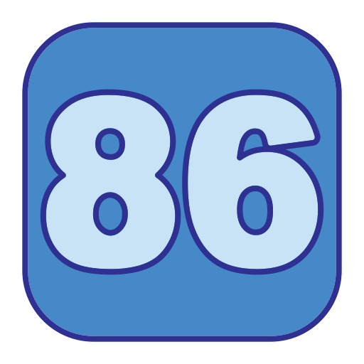 86 Generic Blue ikona