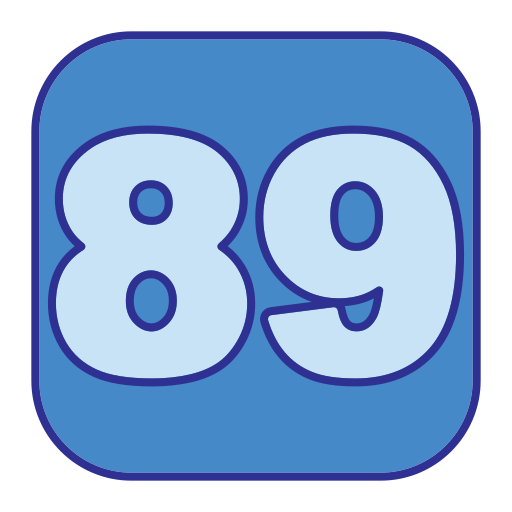 89 Generic Blue ikona