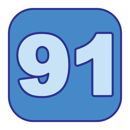 91 Generic Blue icona
