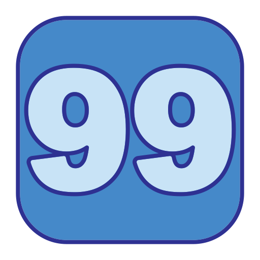 99 Generic Blue Ícone