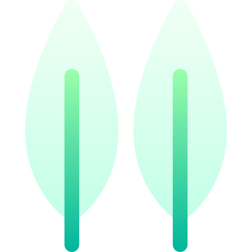 Leaf Basic Gradient Gradient icon