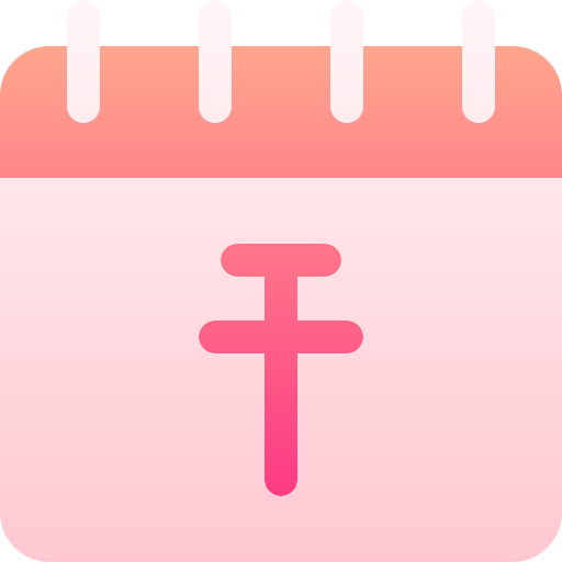 calendario Basic Gradient Gradient icona