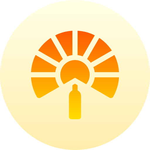 fan Basic Gradient Circular icon
