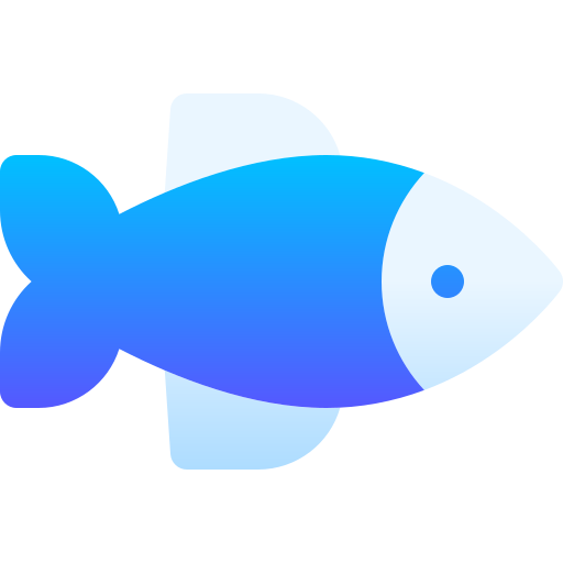 魚 Basic Gradient Gradient icon