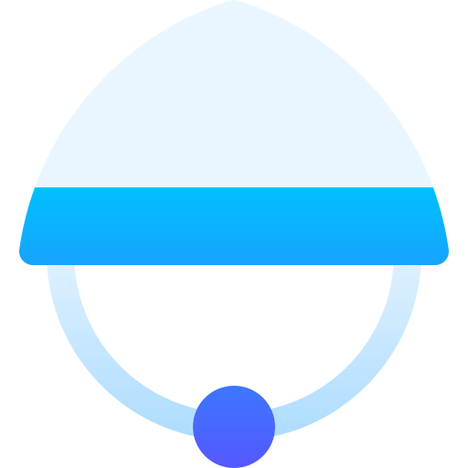 Chinese hat Basic Gradient Gradient icon