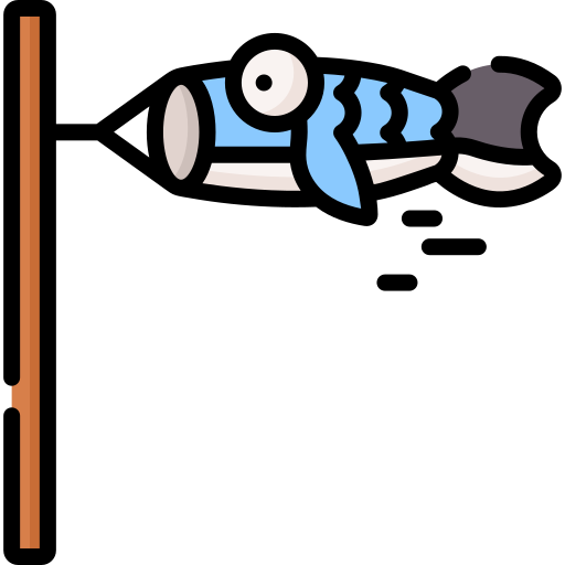 drapeau de poisson Special Lineal color Icône