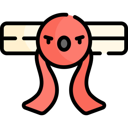ヘッドバンド Kawaii Lineal color icon