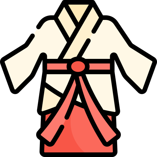 hanfu Kawaii Lineal color icon