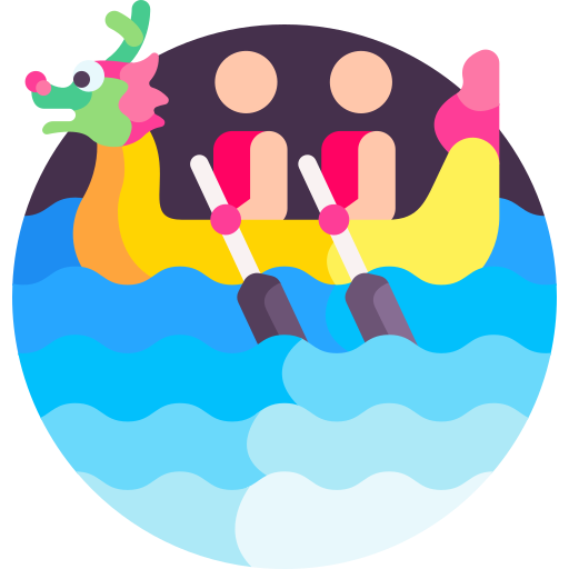 drakenbootfestival Detailed Flat Circular Flat icoon