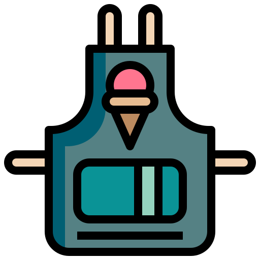 Apron Generic Outline Color icon