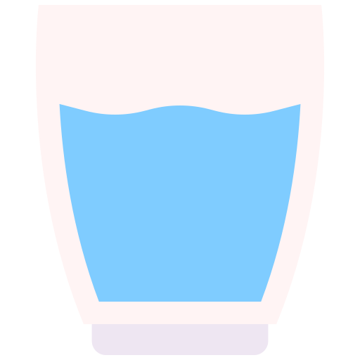 szklanka wody Good Ware Flat ikona