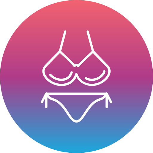 bikini Generic Flat Gradient icona