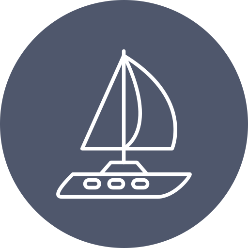 yacht Generic Flat icona