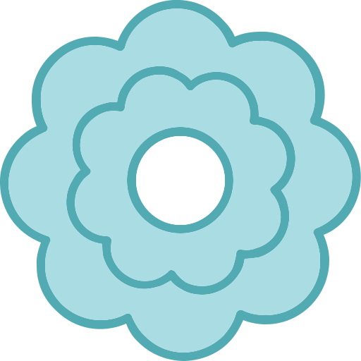 花 Generic Blue icon