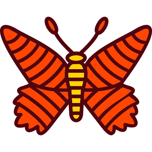 나비 Generic Outline Color icon